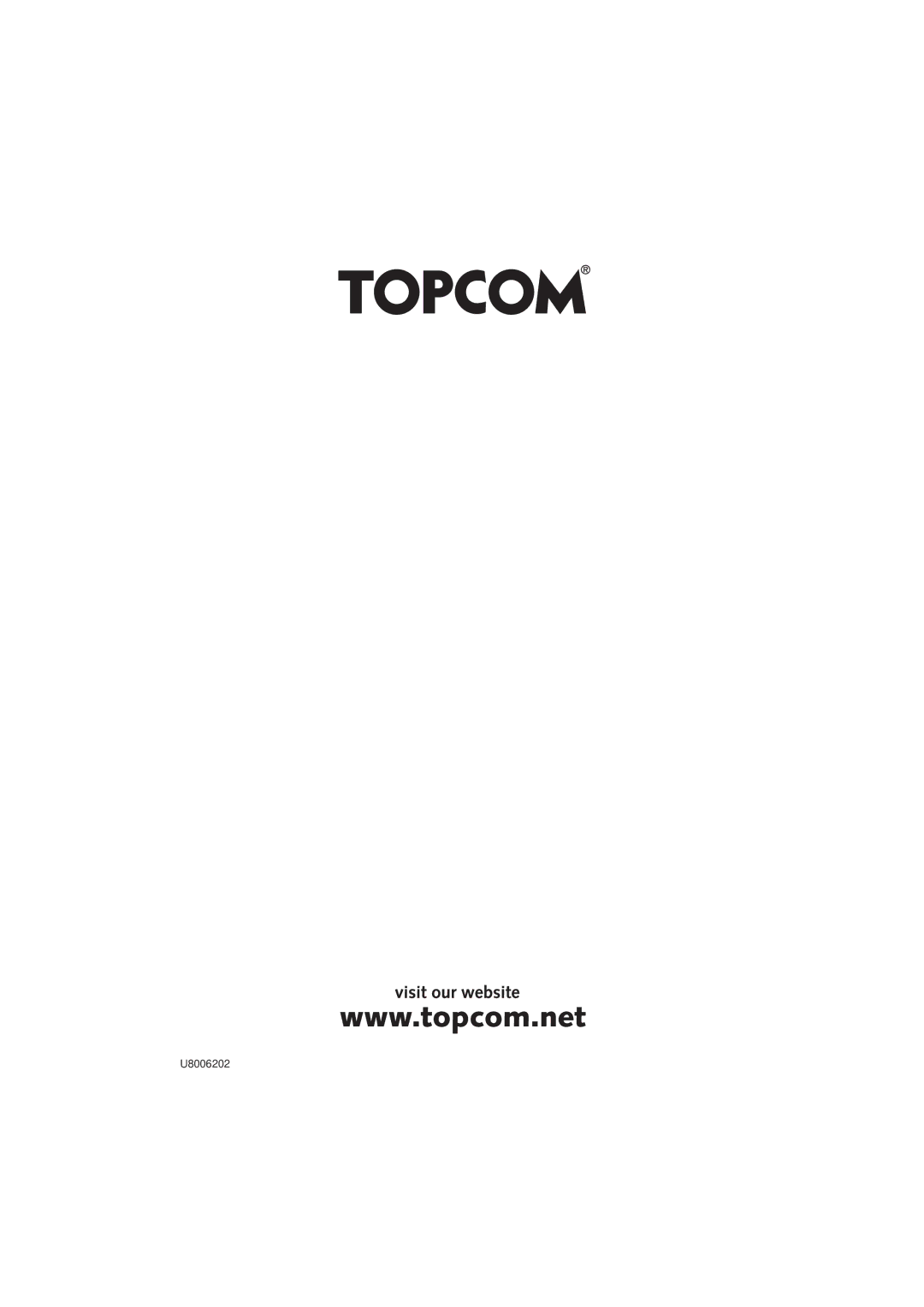 Topcom 871B manual U8006202 