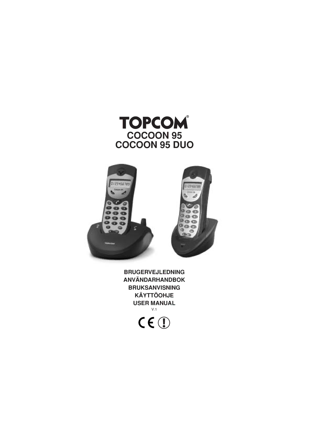 Topcom user manual Cocoon Cocoon 95 DUO 