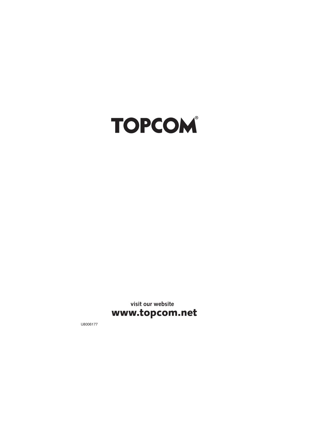 Topcom 95 DUO user manual U8006177 