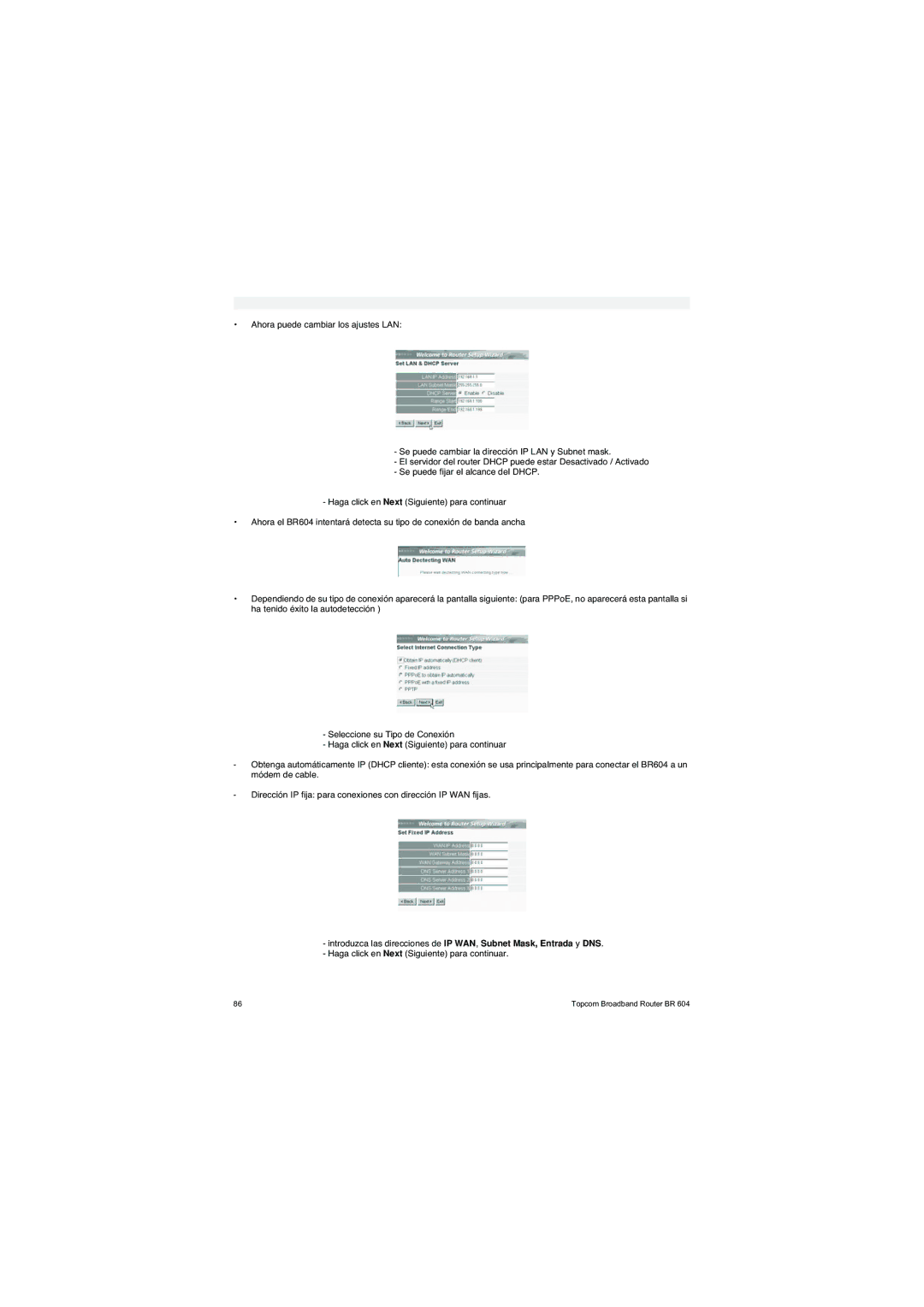 Topcom BR 604 manual do utilizador Topcom Broadband Router BR 