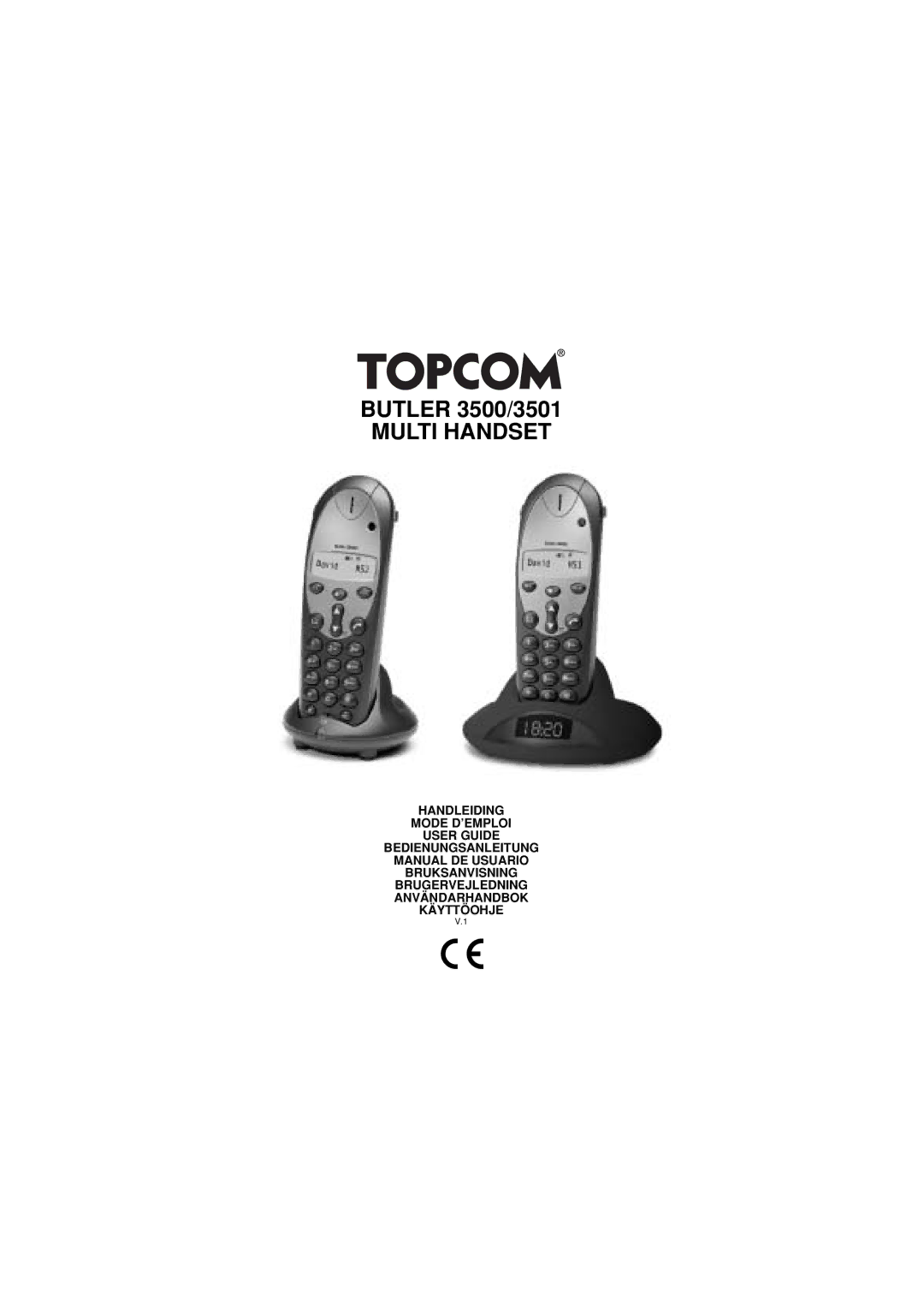 Topcom Butler 3501 manual Multi Handset 