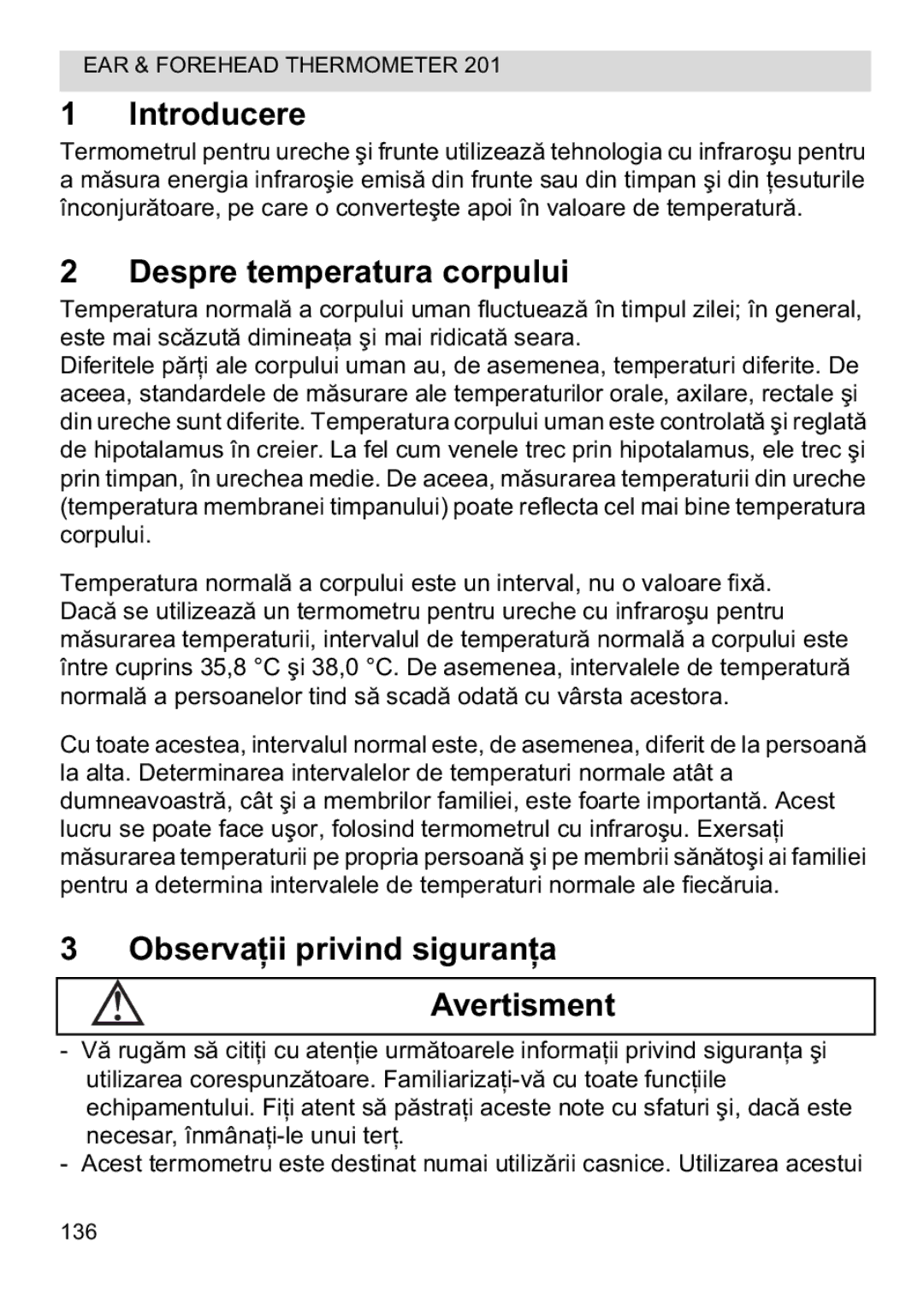 Topcom CE0123 manual do utilizador Introducere 