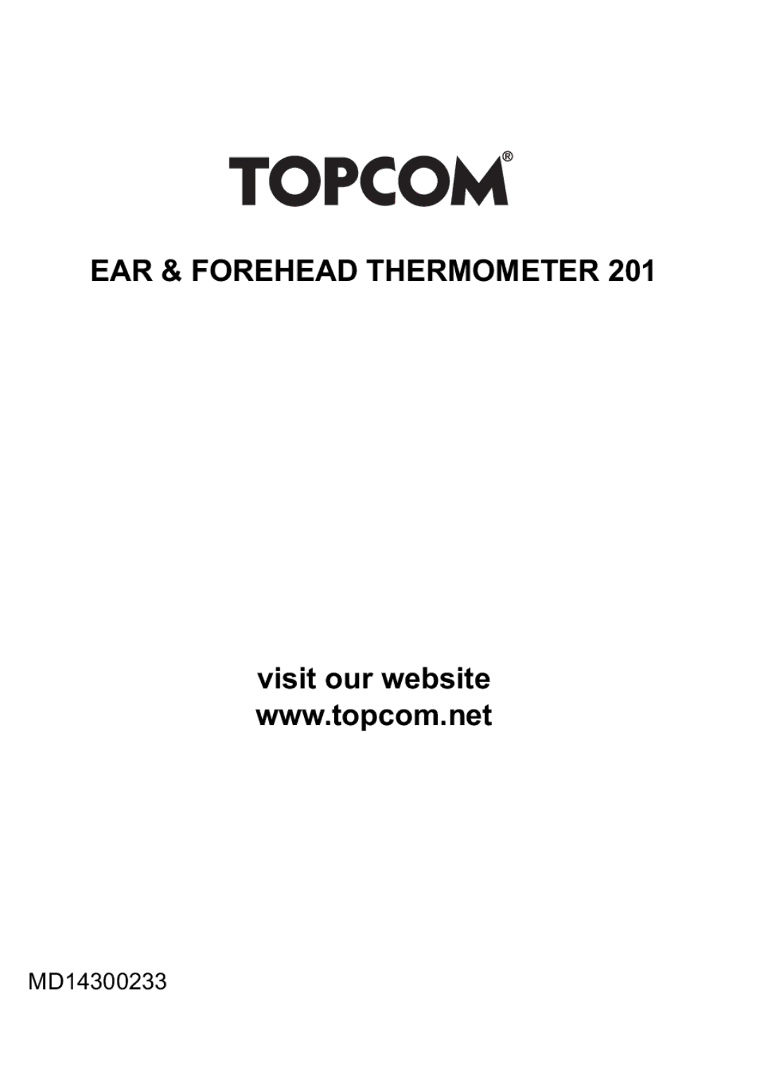 Topcom CE0123 manual do utilizador MD14300233 