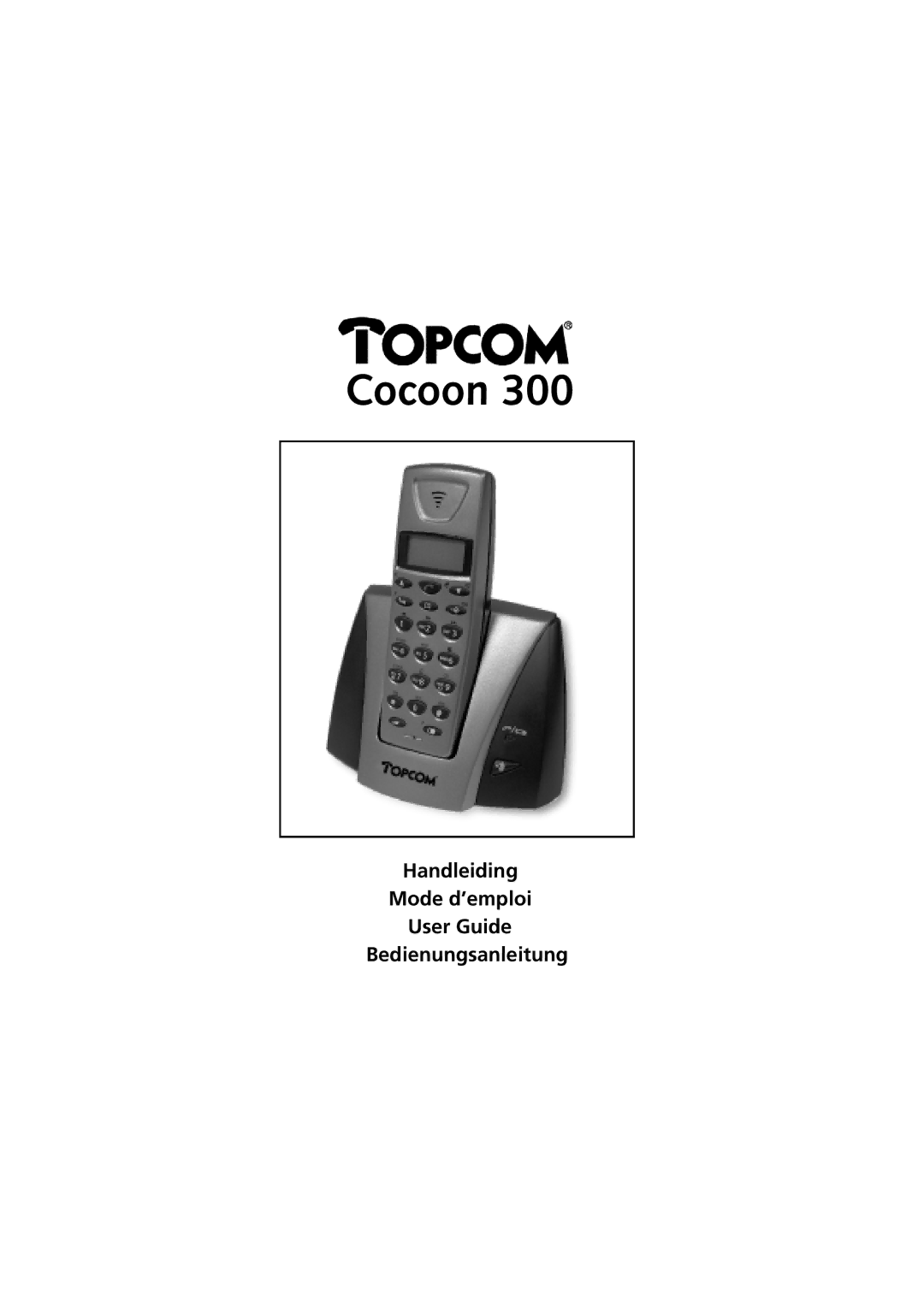 Topcom COCOON 300 manual Cocoon 