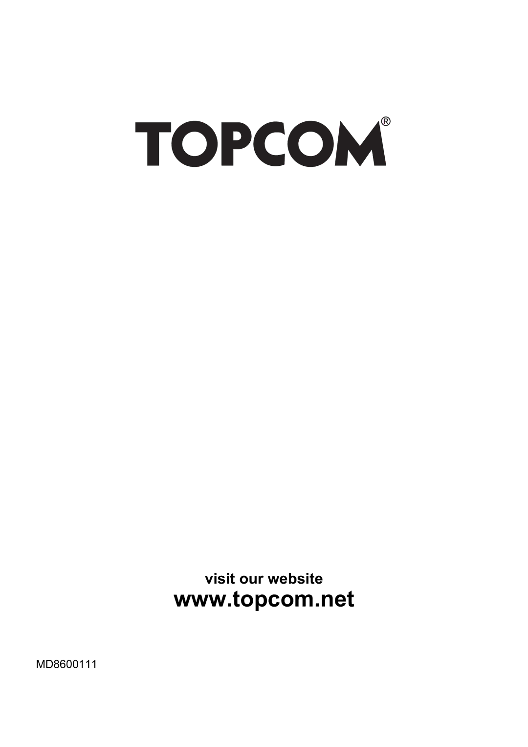 Topcom E300 manual do utilizador Visit our website 