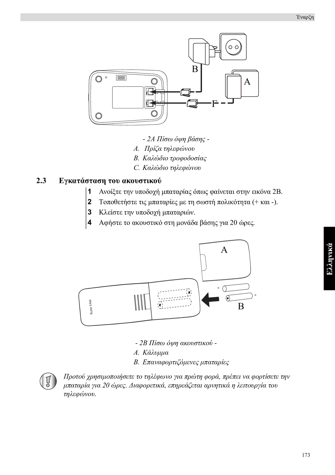 Topcom E400 manual 2B a 