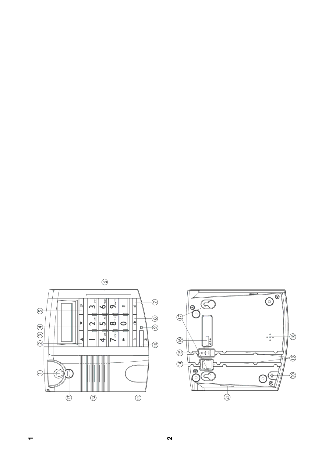 Topcom FIDELITY 1081 manual      