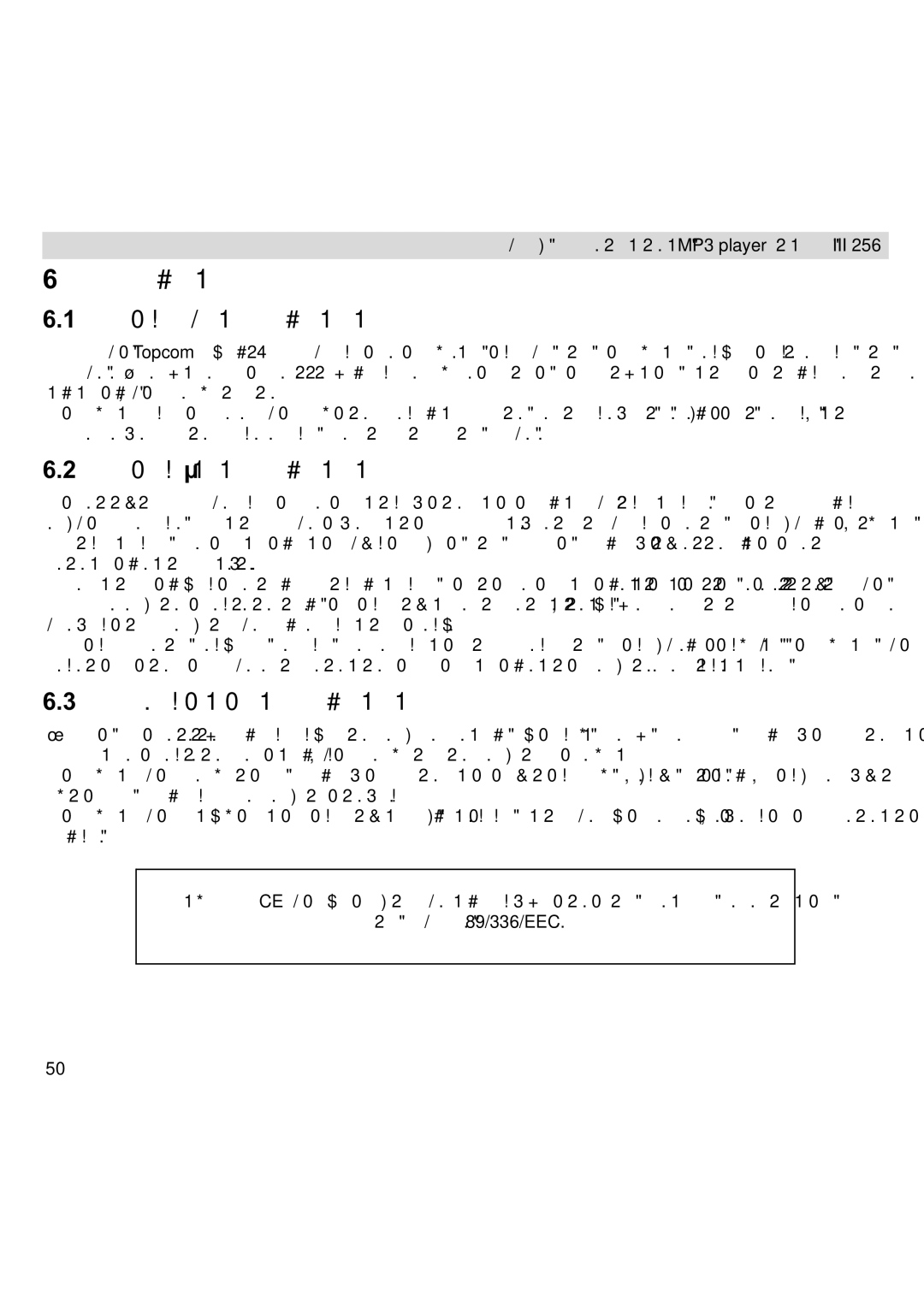 Topcom III manual ǼȖȖȣȘıȘ 