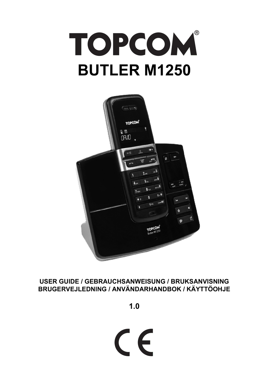 Topcom manual Butler M1250 