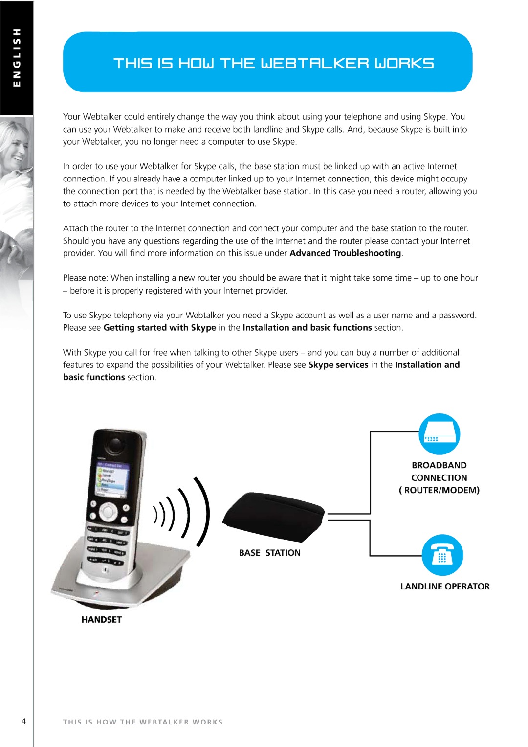 Topcom WEBTALKER 6000 manual This is HOW the Webtalker Works 