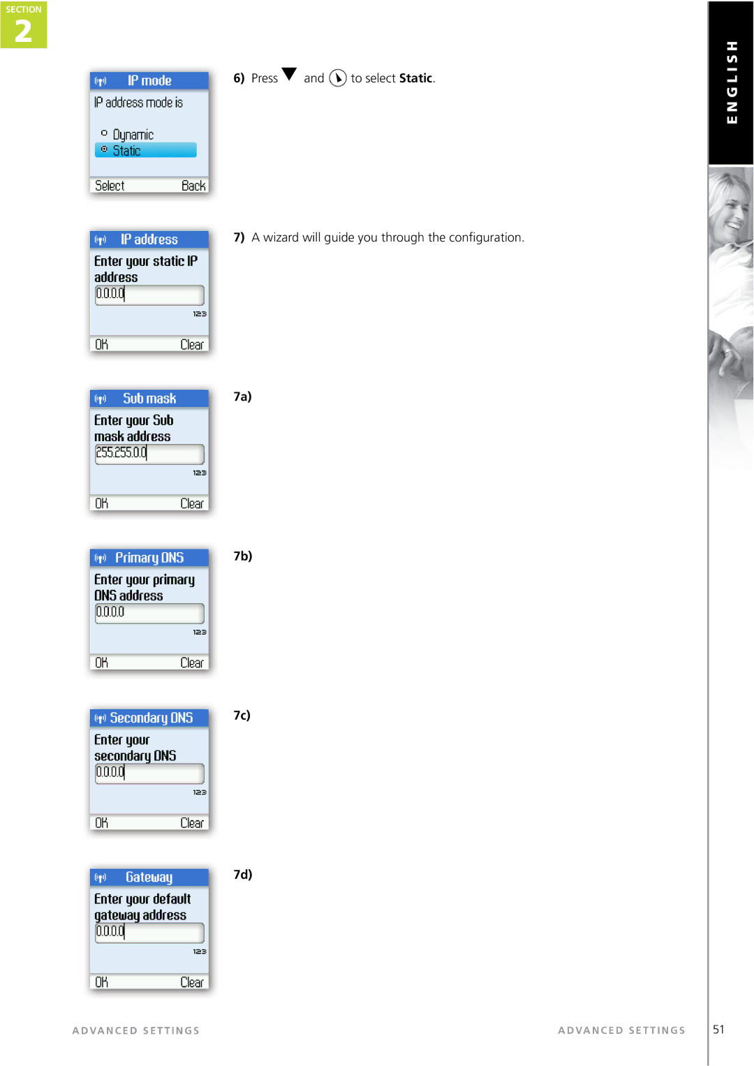 Topcom WEBTALKER 6000 manual Wizard will guide you through the conﬁguration 