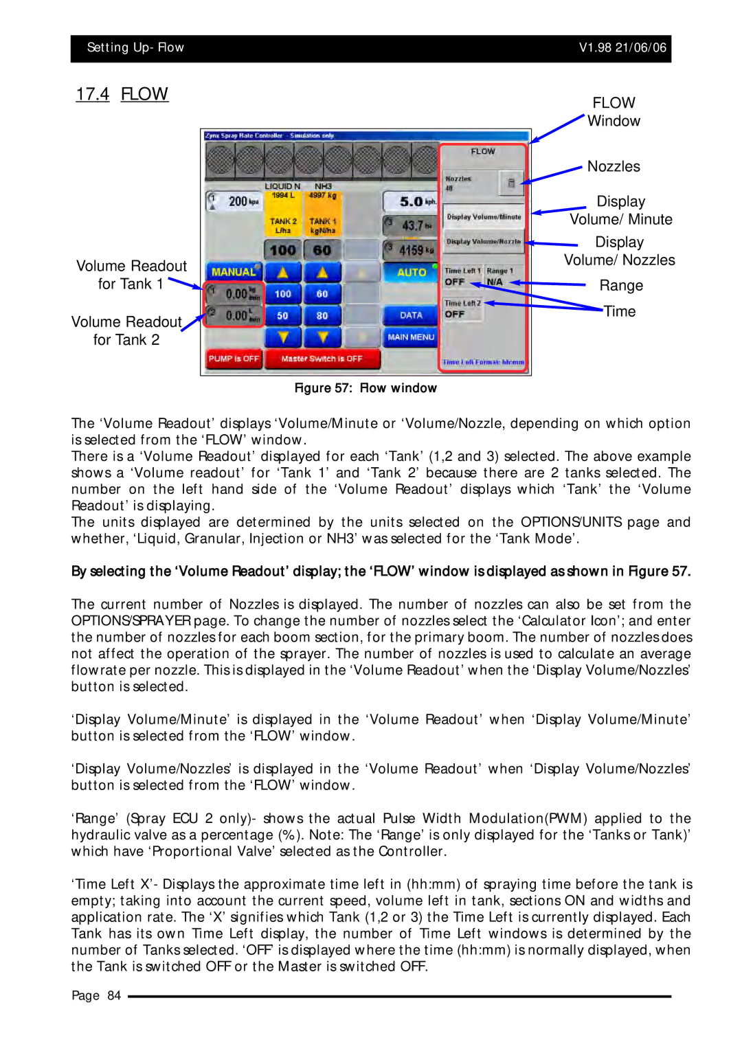 Topcom X20 manual Flow 