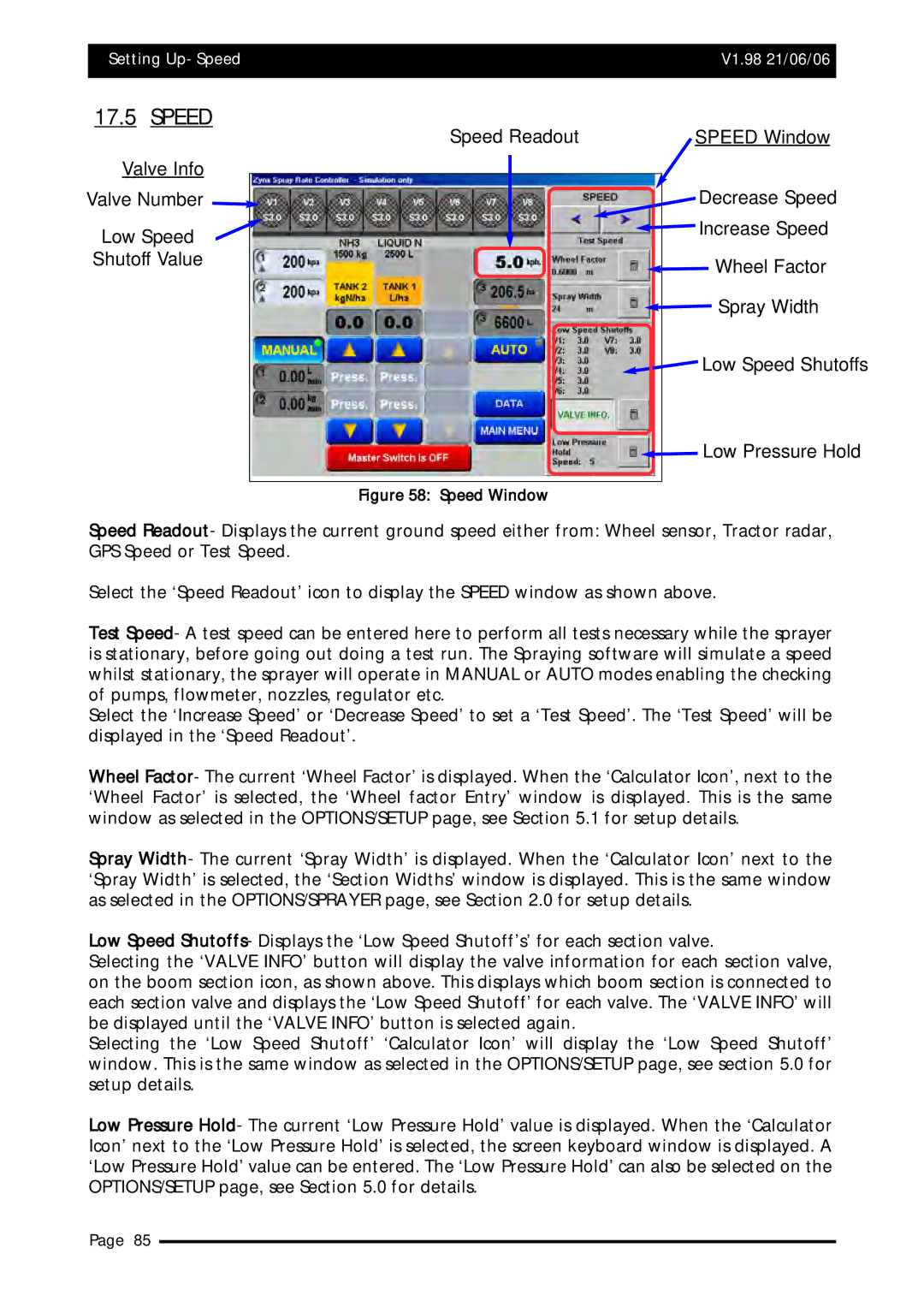 Topcom X20 manual Speed Window 