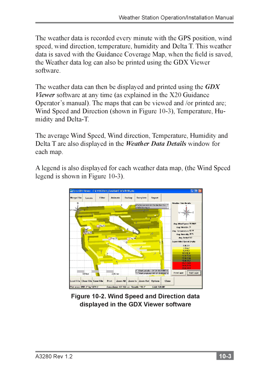 Topcon A3280 installation manual 10-3 