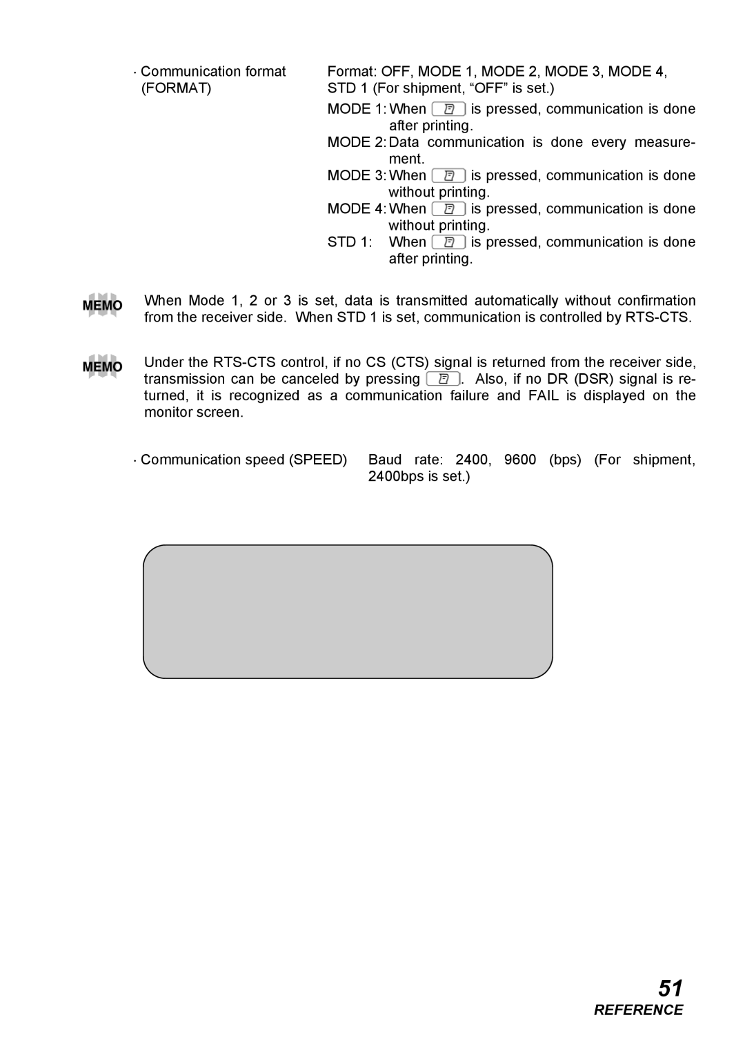 Topcon CT-80, COMPUTERIZED TONOMETER instruction manual Format 