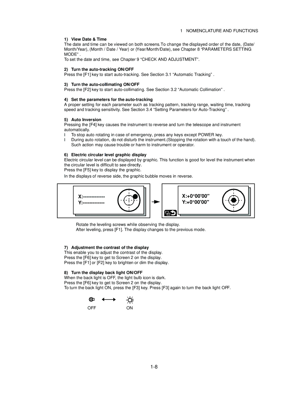 Topcon GTS-821A, GTS-822A, GTS-823A, GTS-825A instruction manual +00000 