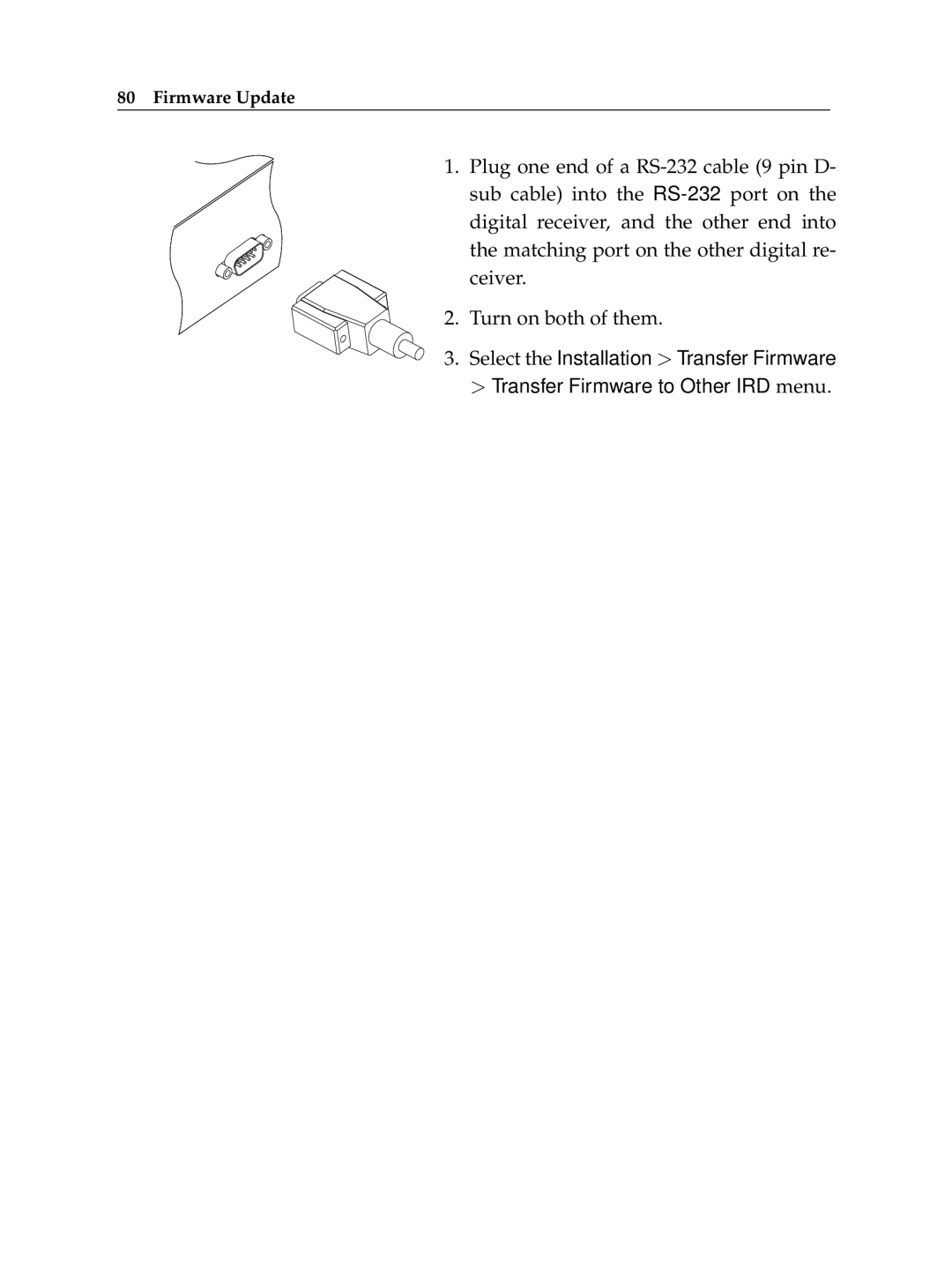 Topfield TF 5400 PVR manual Firmware Update 