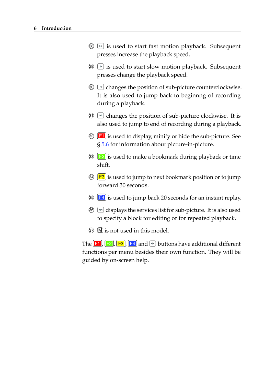 Topfield TF 600 PVRc manual § 5.6 for information about picture-in-picture 