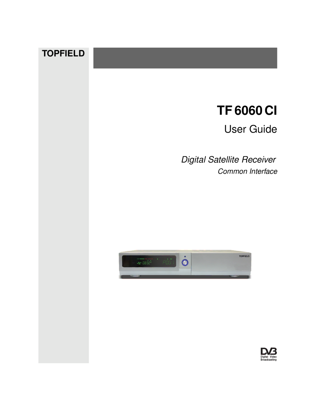 Topfield TF 6060 CI manual 