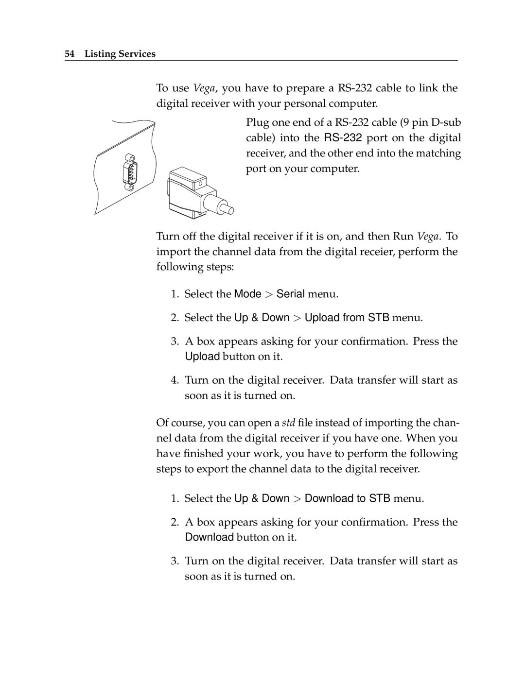 Topfield TF 7700 HD PVR, TF 7710 HD PVR manual Listing Services 