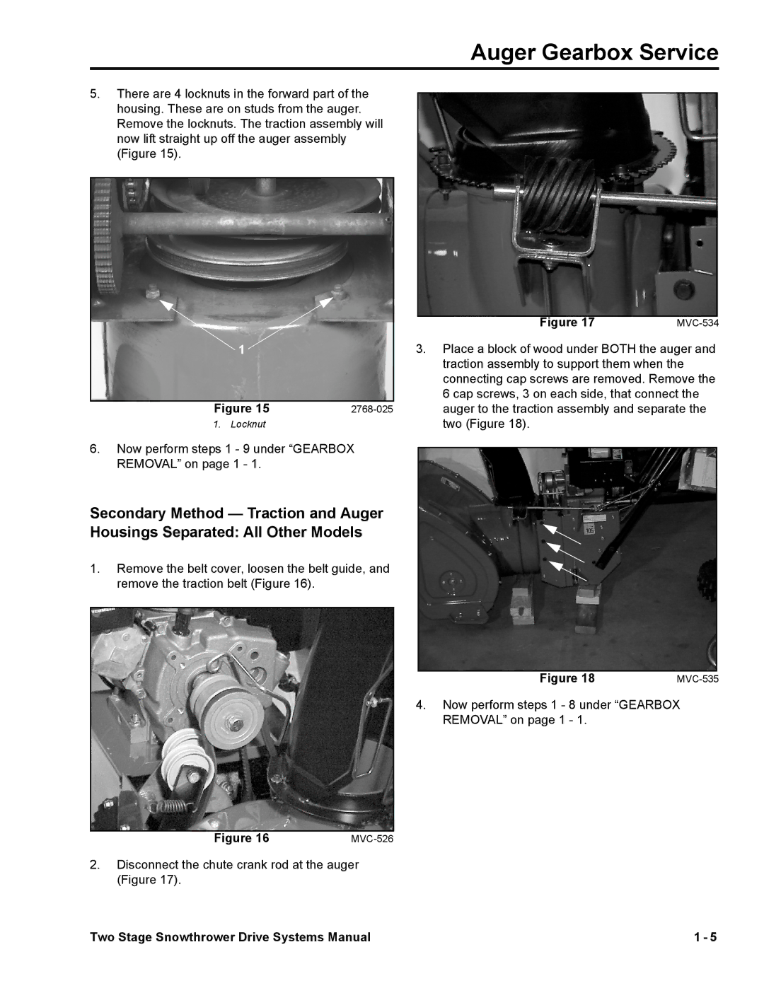 Toro 38065, 38080 manual Now perform steps 1 9 under Gearbox Removal on page 1 