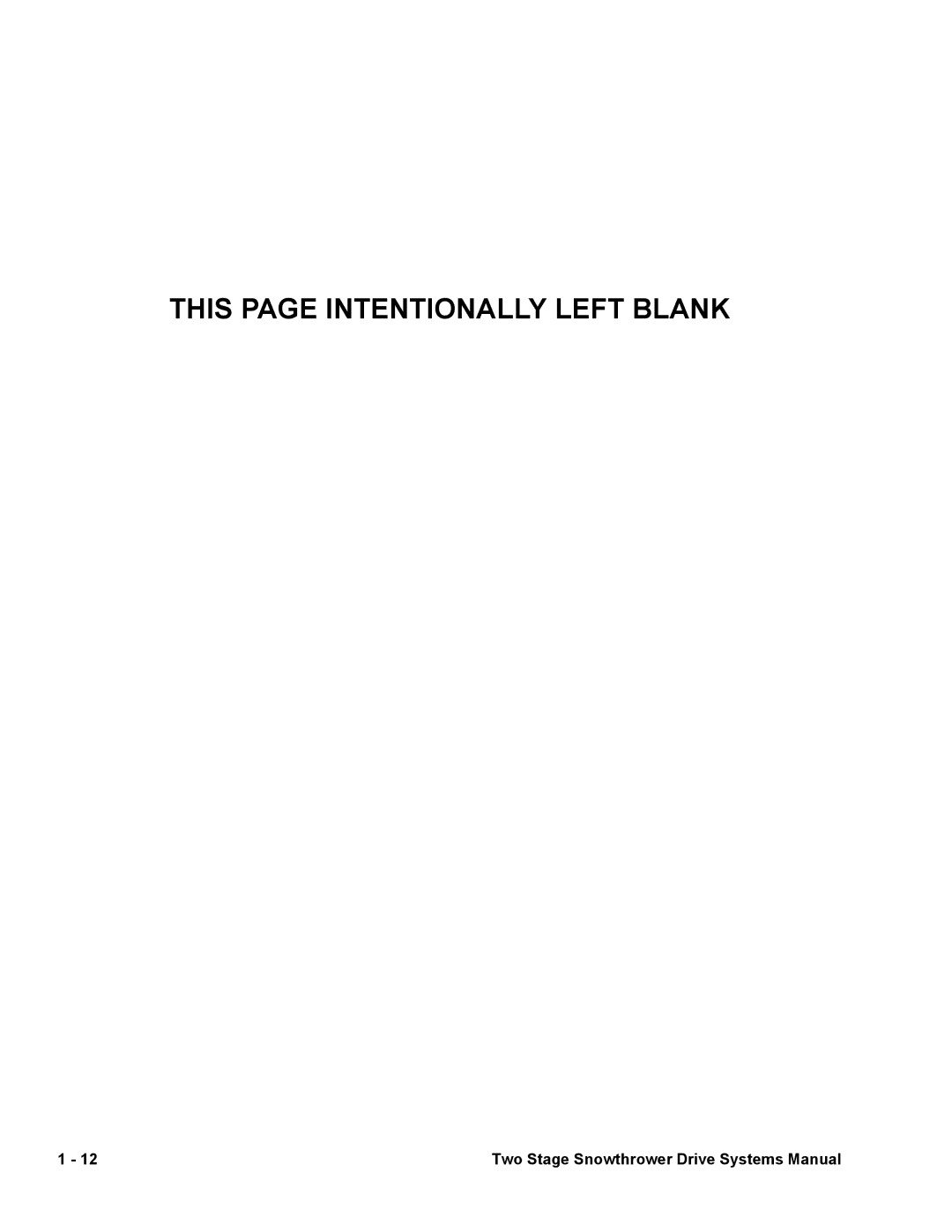 Toro 38080, 38065 manual This page Intentionally Left Blank 