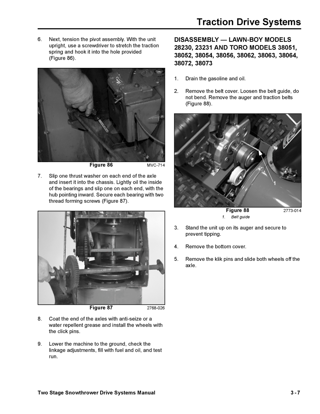 Toro 38065, 38080 manual MVC-714 