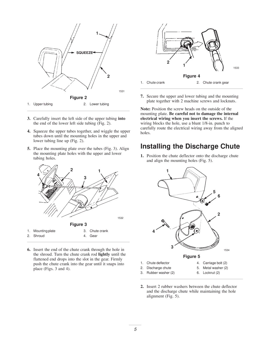 Toro 3.80E+13 manual Installing the Discharge Chute 