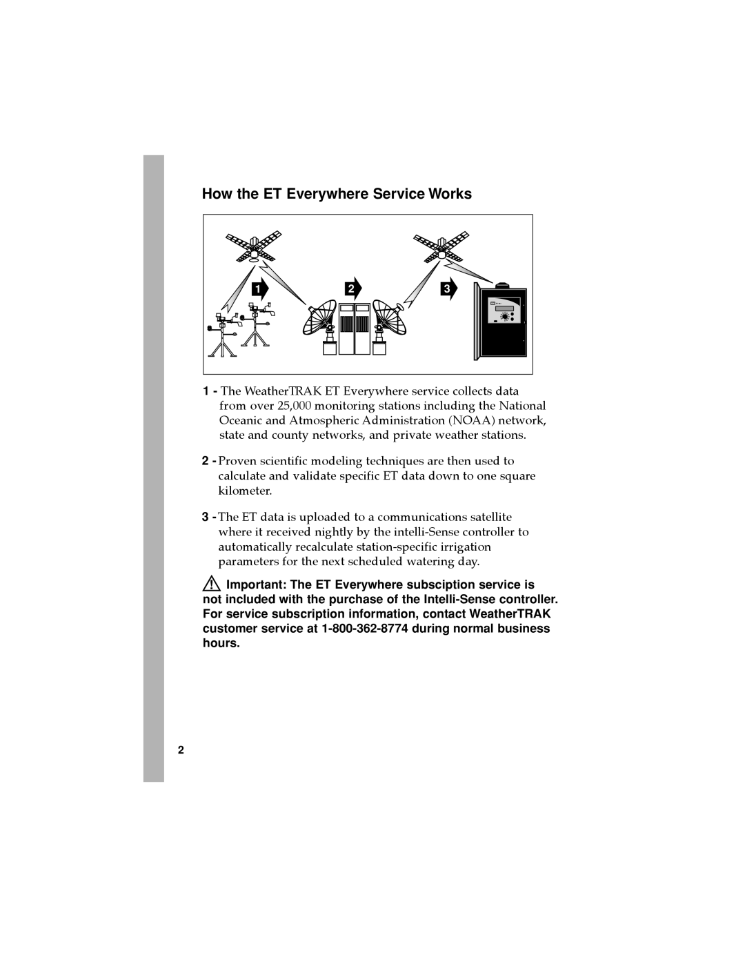 Toro 48, 24, 36, 12 manual How the ET Everywhere Service Works 