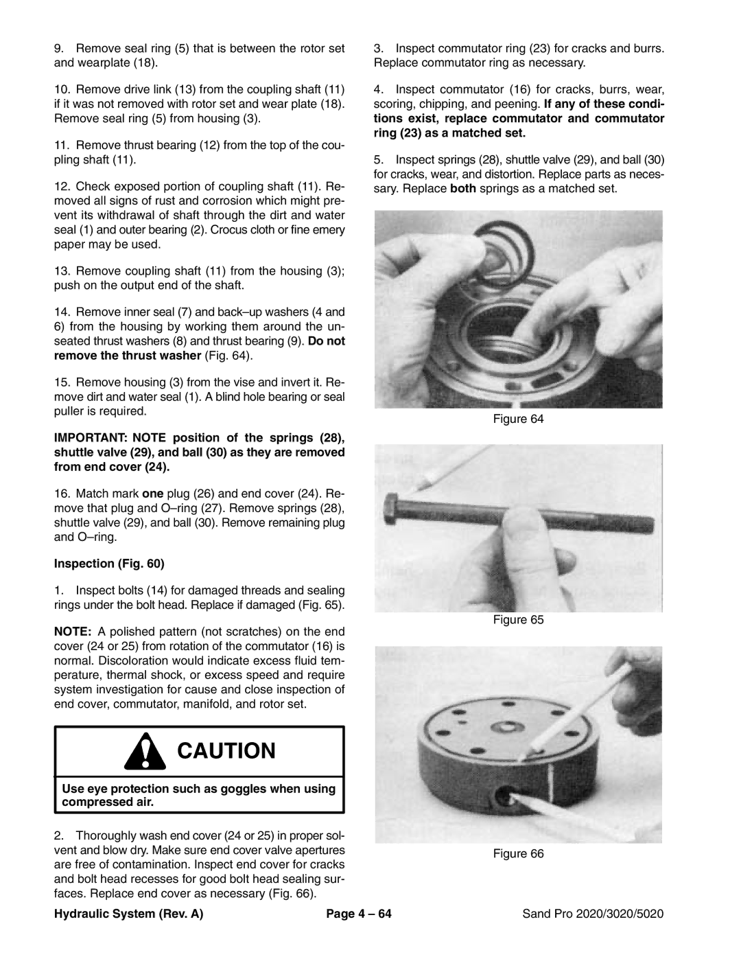 Toro 5020, 2020, 3020 service manual Inspection Fig 