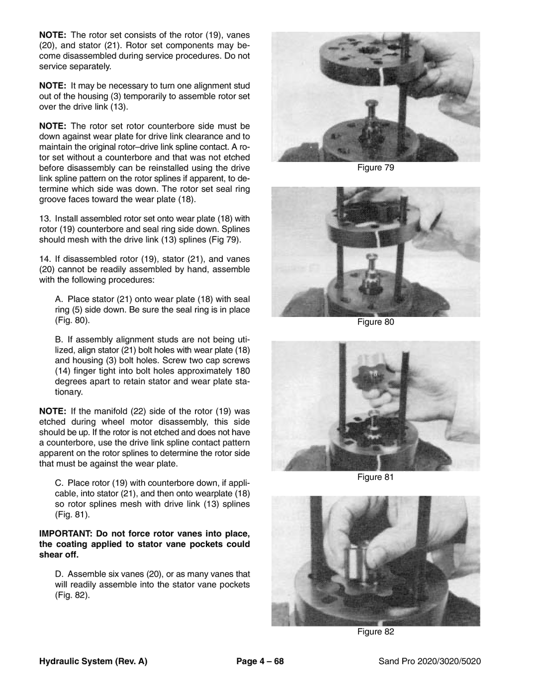 Toro 2020, 5020, 3020 service manual Hydraulic System Rev. a 