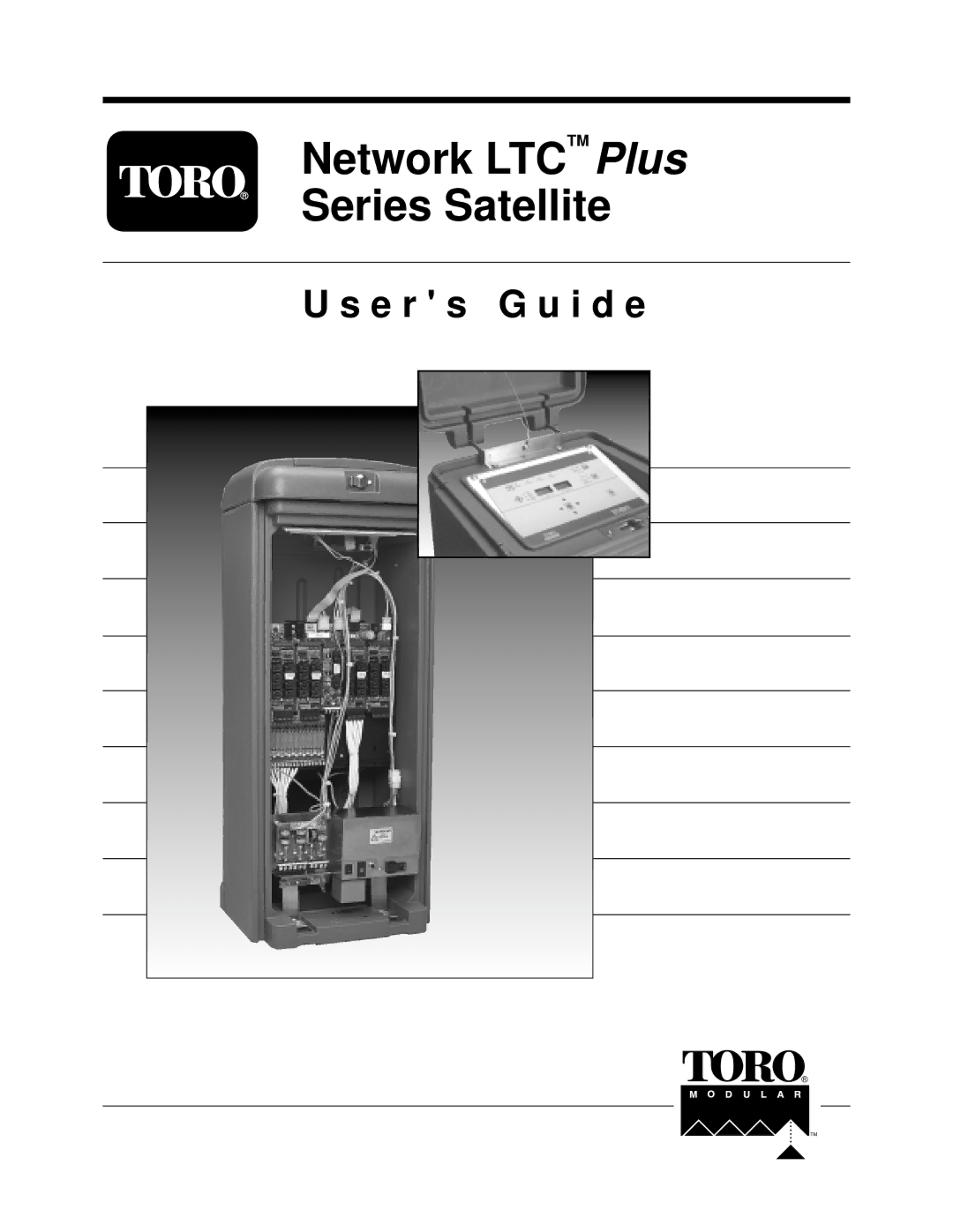 Toro specifications Network Ltctm Plus Series Satellite 