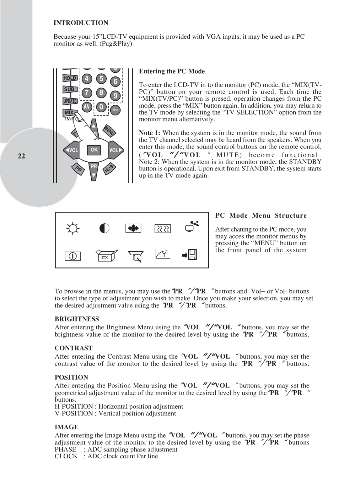 Toshiba 15VL33 owner manual Introduction 