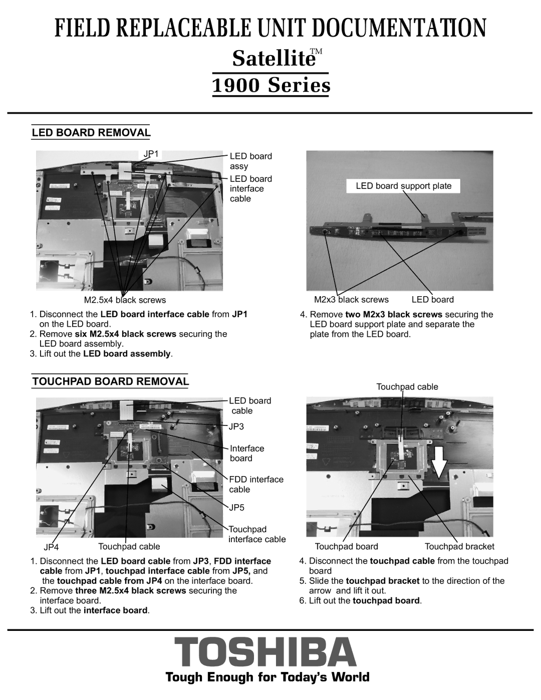 Toshiba 1900 Series manual JP3 