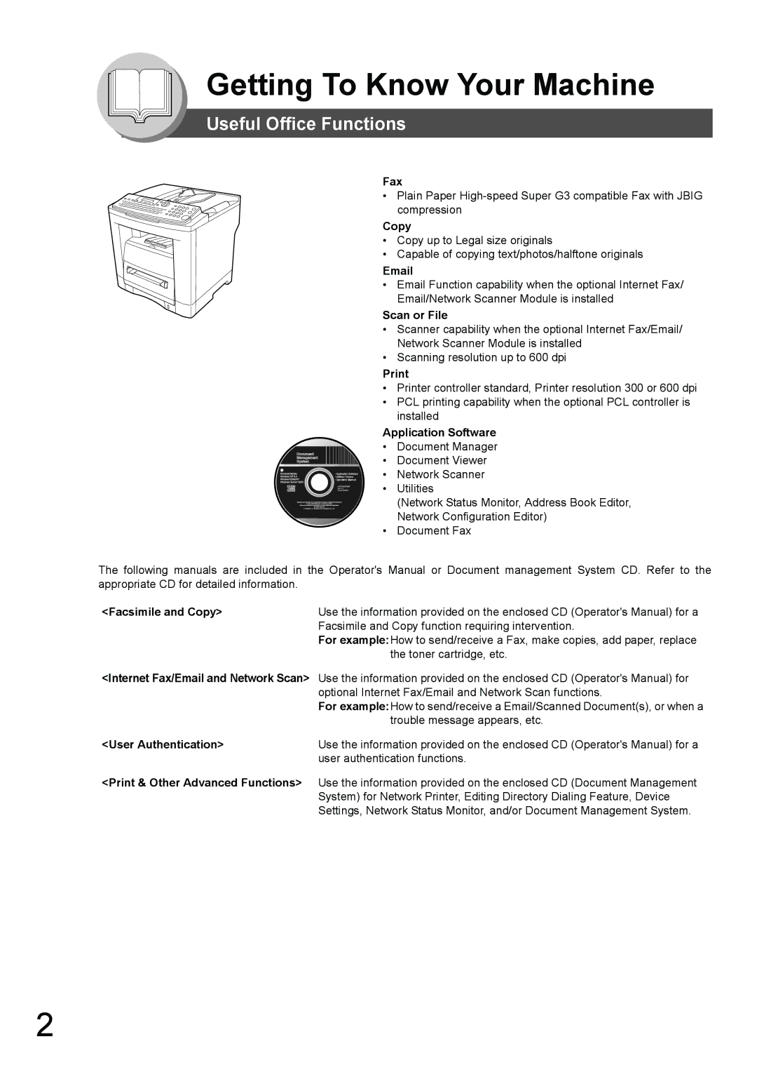 Toshiba 190F manual Useful Office Functions 