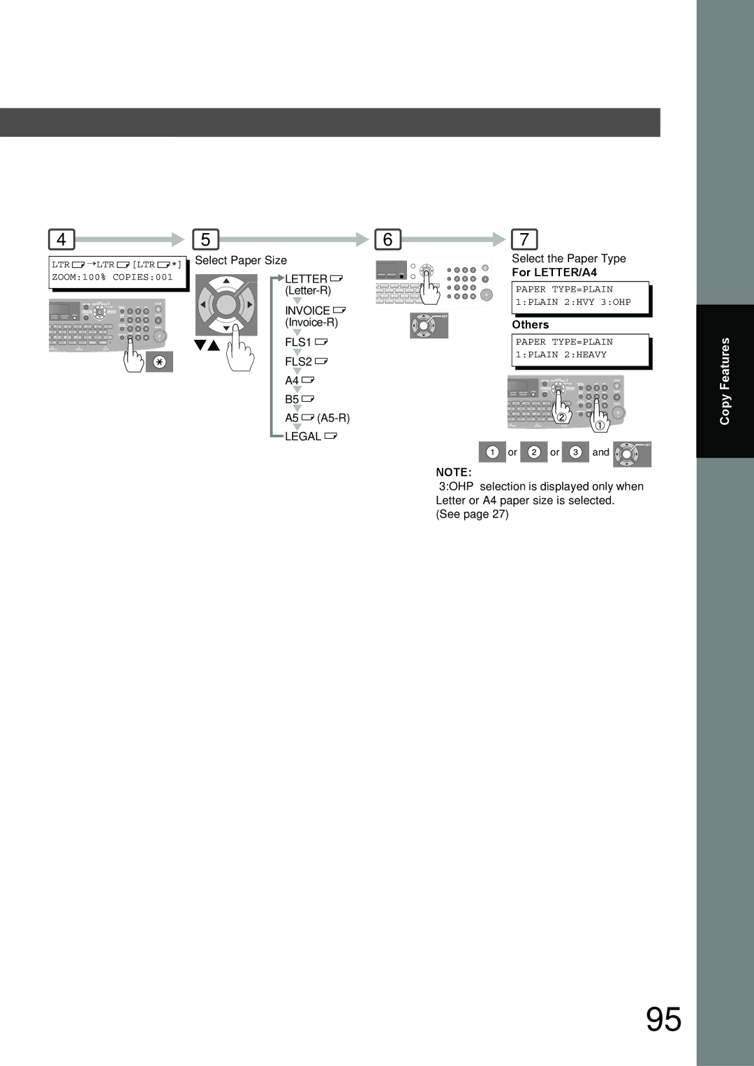 Toshiba 190F manual For LETTER/A4, Others 