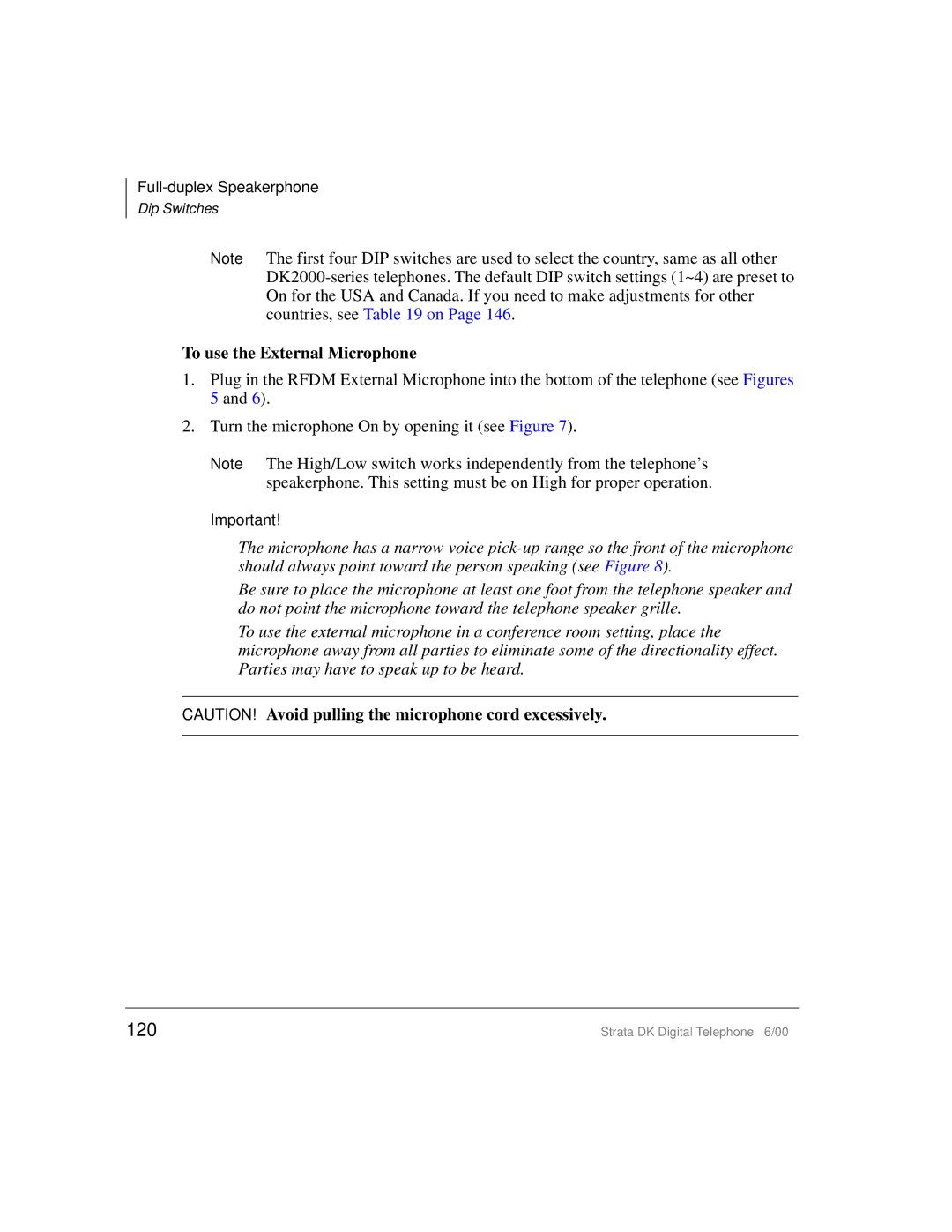 Toshiba 2000-series manual 120, To use the External Microphone 