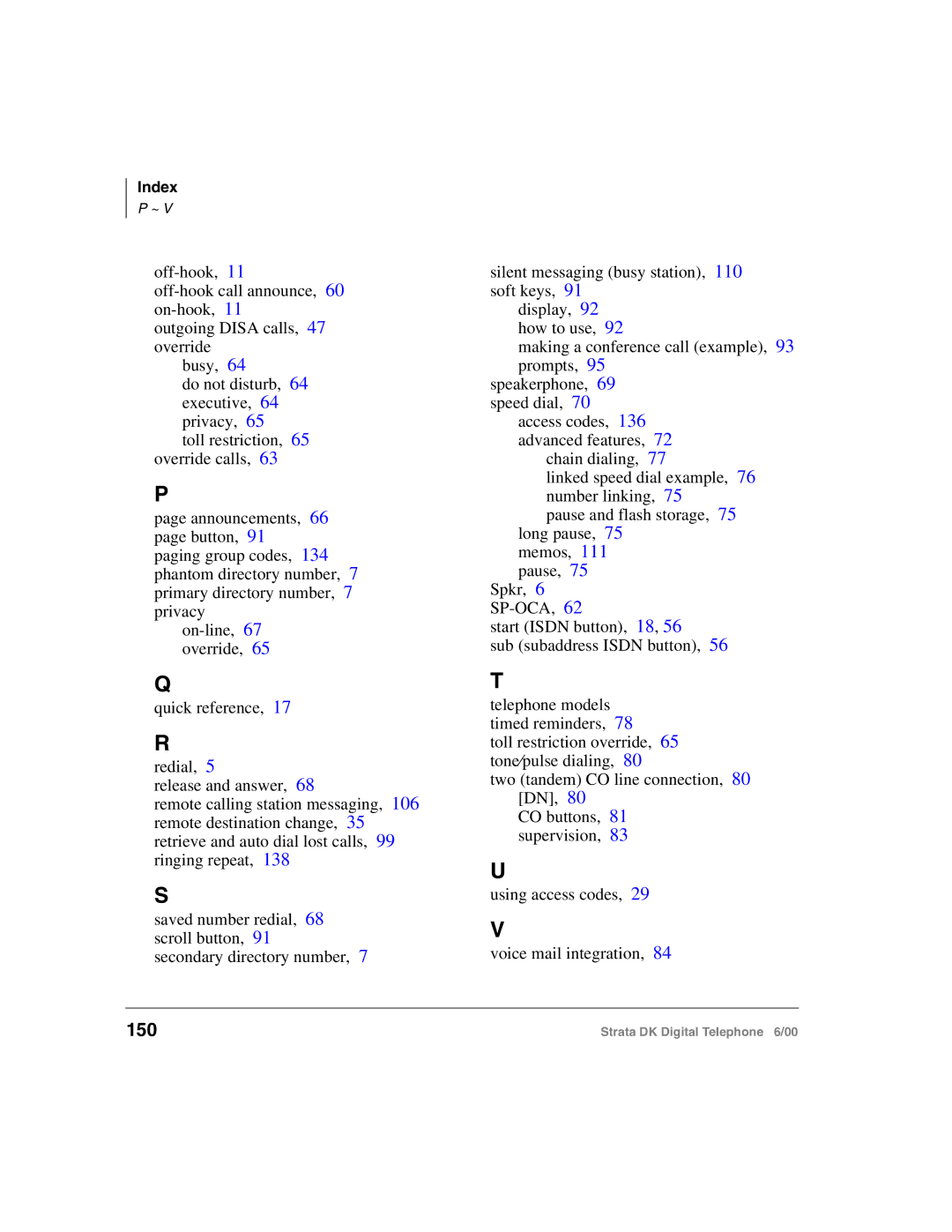 Toshiba 2000-series manual 150 