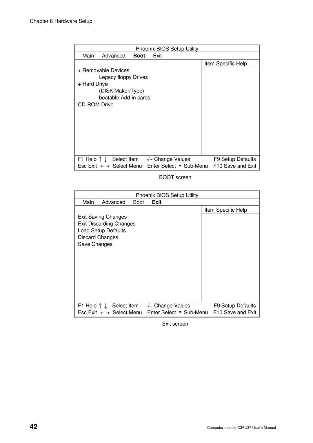 Toshiba 2000 user manual Boot 