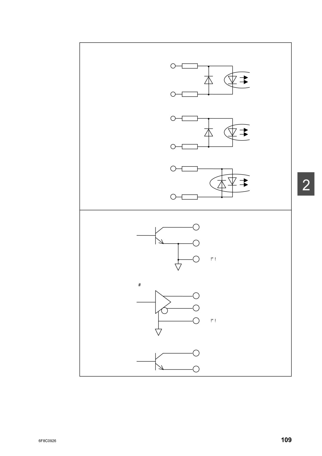 Toshiba 2000 manual 6HUYRLQWHUIDFHRXWSXW, 3XOVHRXWSXW/LQHGULYHU, QSXWFLUFXWV3XOVHLQSXW 