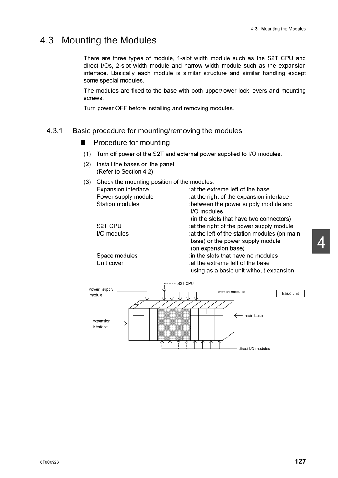 Toshiba 2000 manual Edvh, Khfn Srzhu, Dvlfsurf Gxuhi Uprxqwlqjuhprylqjwk Prgxohv, 2PRGXOHV 