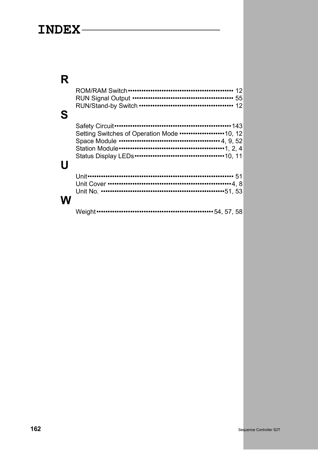 Toshiba 2000 manual 6HTXHQFH&RQWUROOHU67 