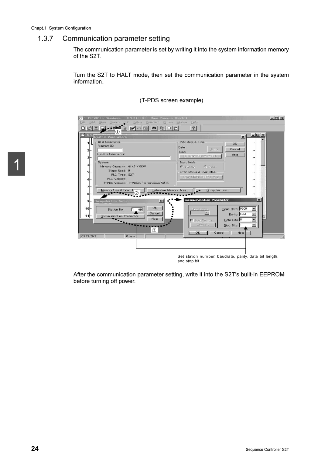 Toshiba 2000 manual Sdudphwhu, KDSW6\VWHP&RQILJXUDWLRQ 