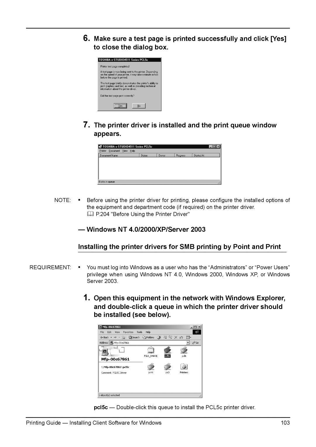 Toshiba 200L, 280, 230L, 3511, e-Studio 350 manual Before Using the Printer Driver 