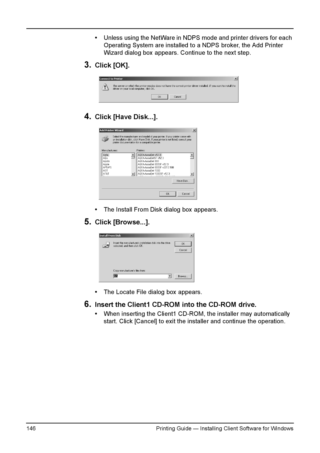 Toshiba 280, 200L, 230L, 3511, e-Studio 350 manual Printing Guide Installing Client Software for Windows 