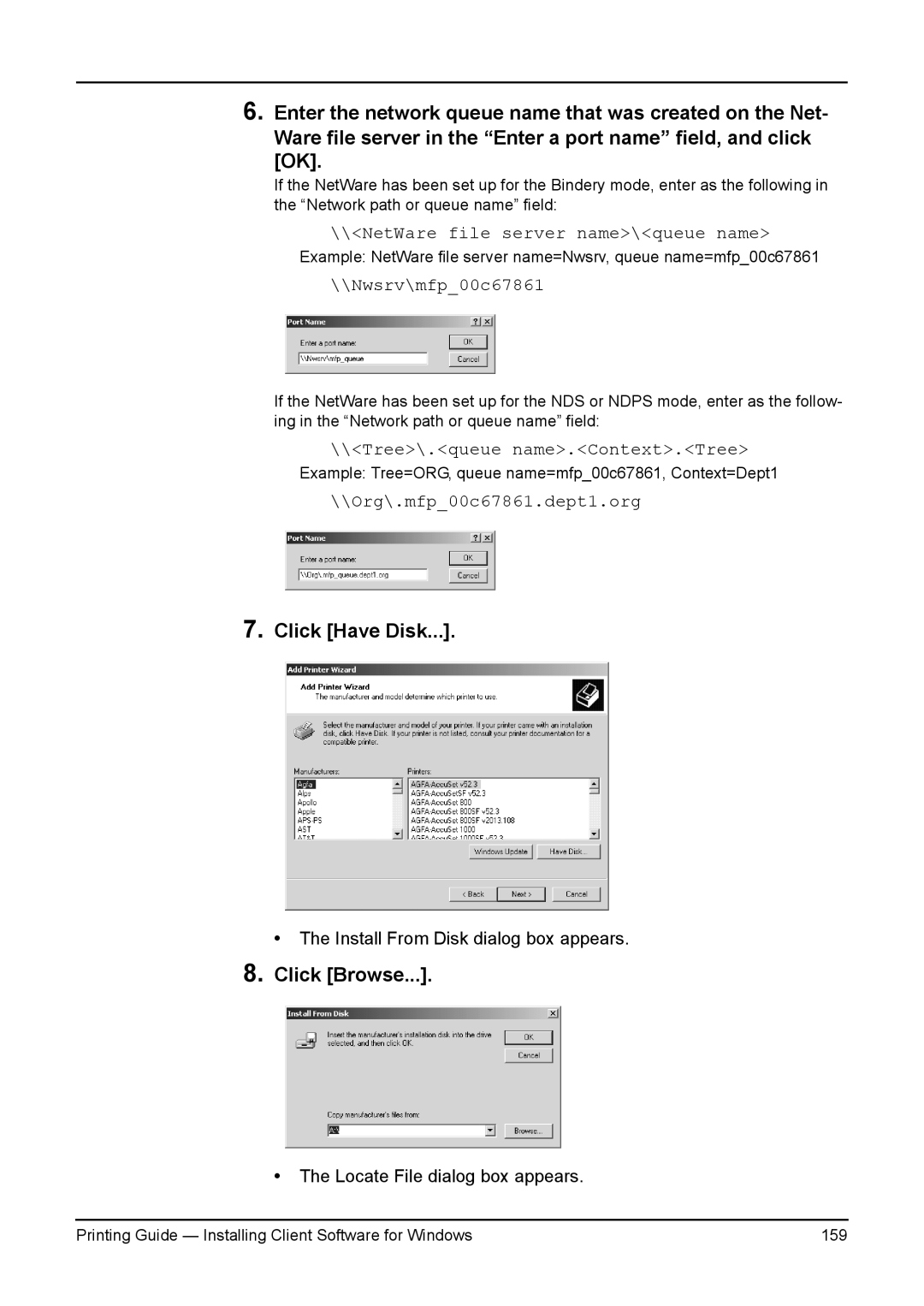 Toshiba 230L, 200L, 280, 3511, e-Studio 350 manual Printing Guide Installing Client Software for Windows 159 