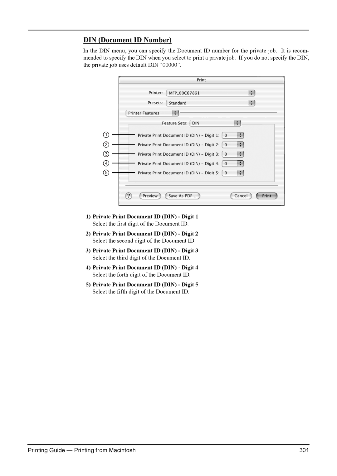 Toshiba 200L, 280, 230L, 3511, e-Studio 350 manual DIN Document ID Number 