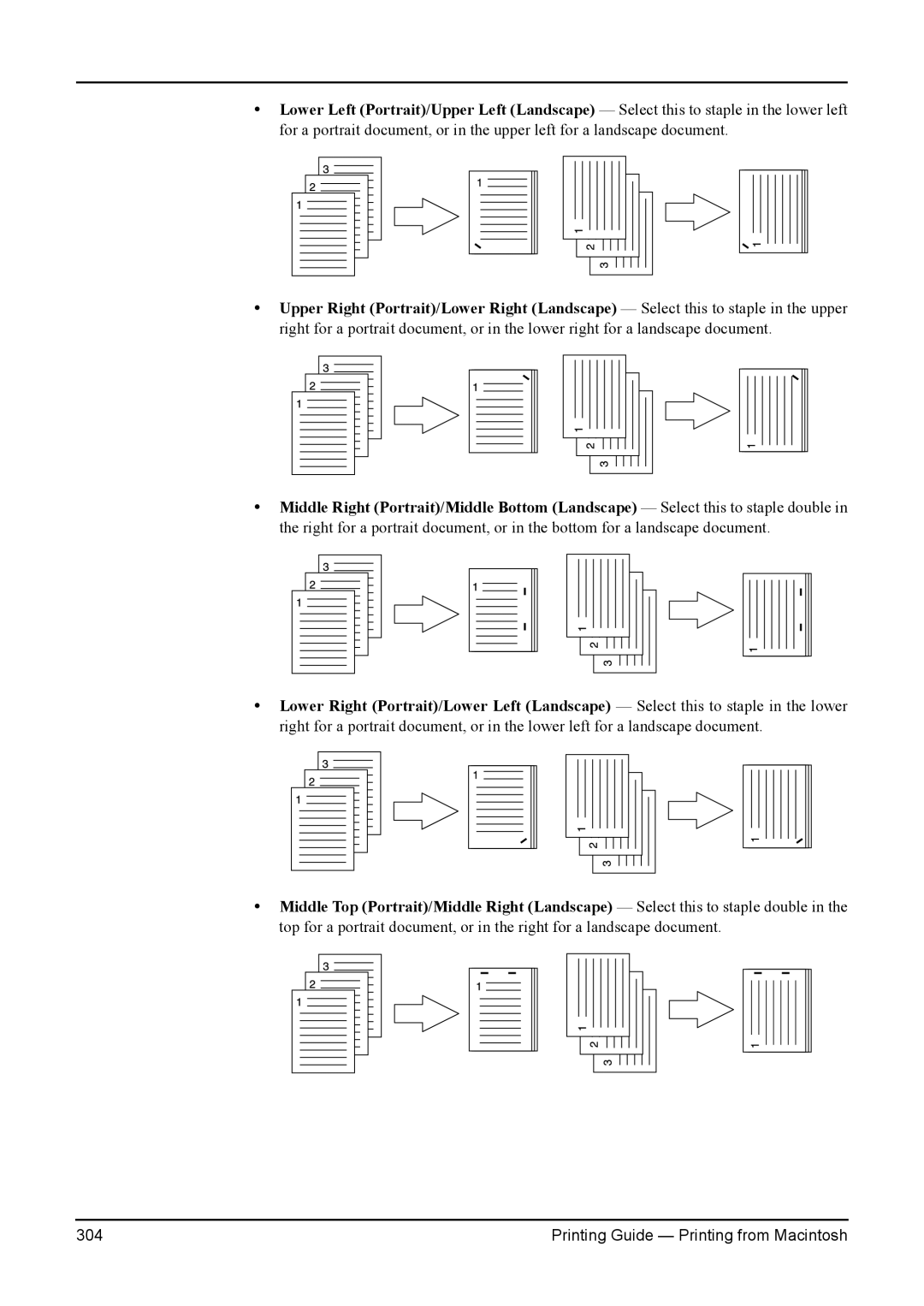 Toshiba 3511, 200L, 280, 230L, e-Studio 350 manual Printing Guide Printing from Macintosh 