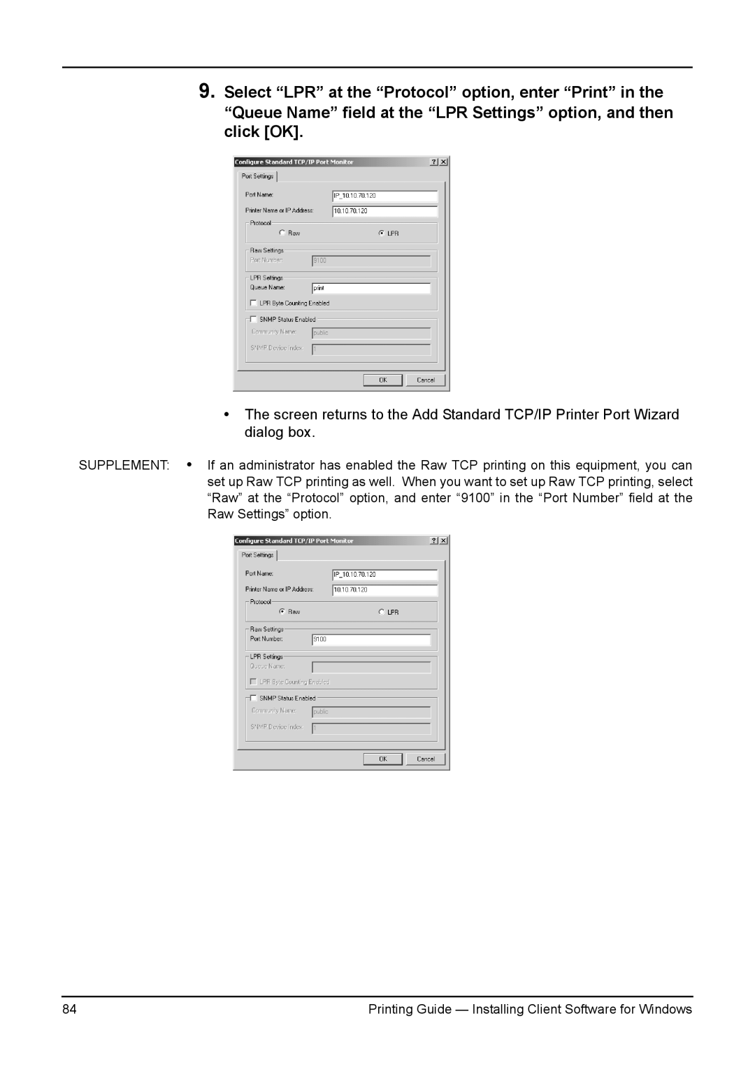 Toshiba 200L, 280, 230L, 3511, e-Studio 350 manual Printing Guide Installing Client Software for Windows 