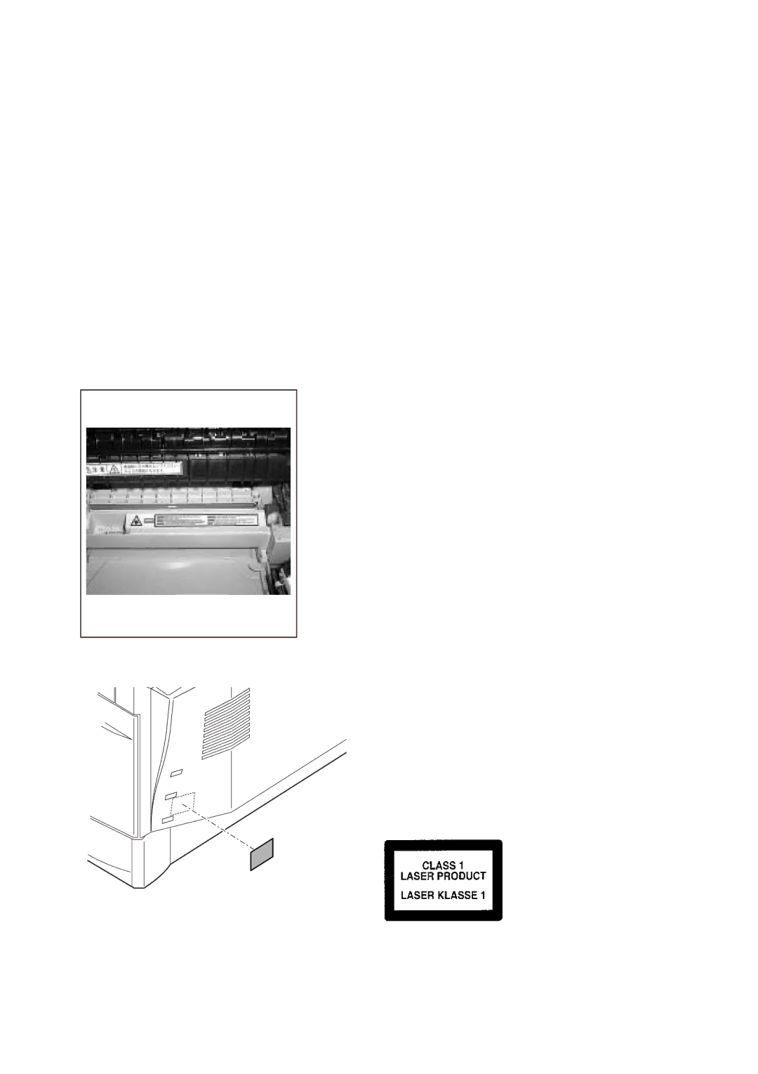 Toshiba 203SD manual Luokan 1 Laserlaite Klass 1 Laser Apparat 